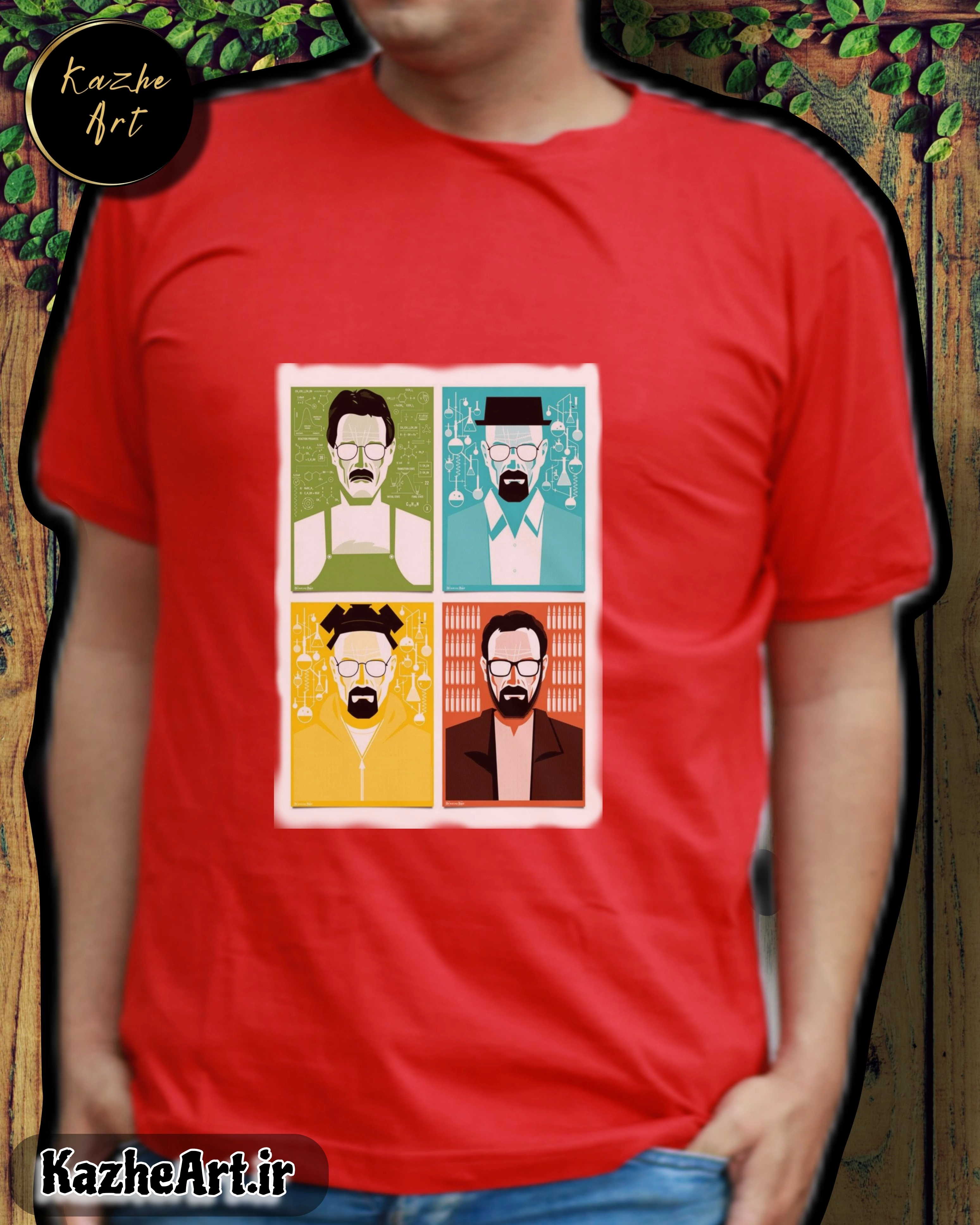 تیشرت هنری و سینمایی سریال بریکینگ بد Breaking Bad 1