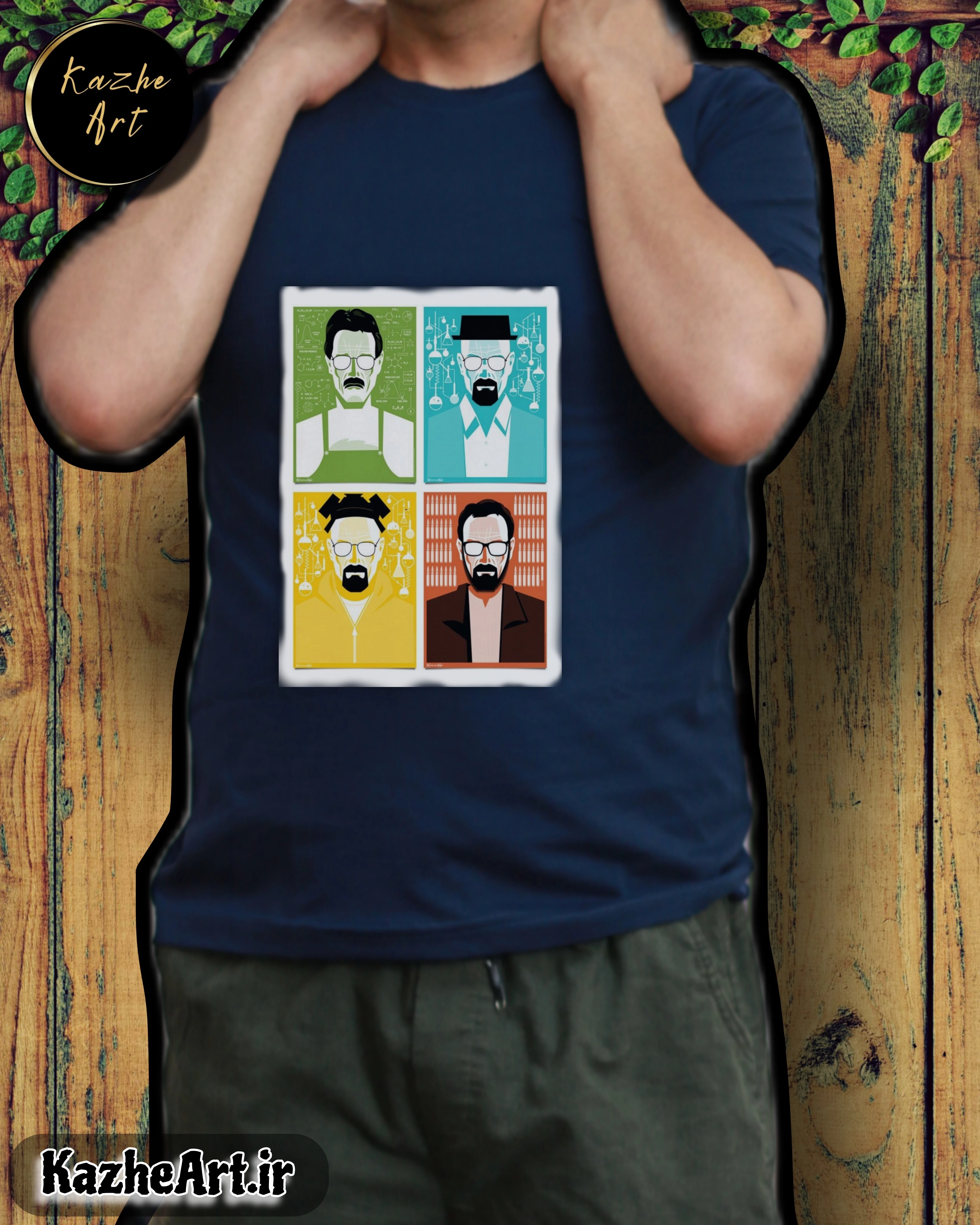 تیشرت هنری و سینمایی سریال بریکینگ بد Breaking Bad۷