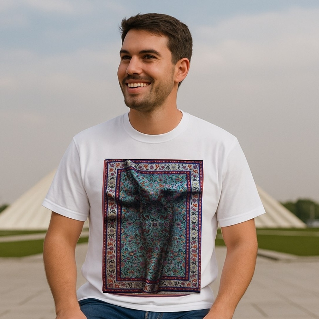 تیشرت هنری سه بعدی